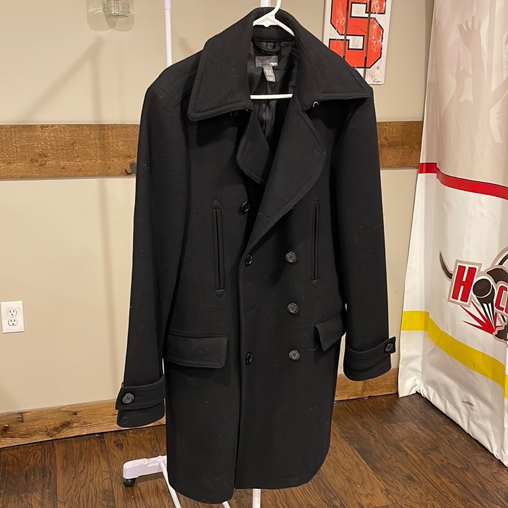 H&M pea coat 38 R size.